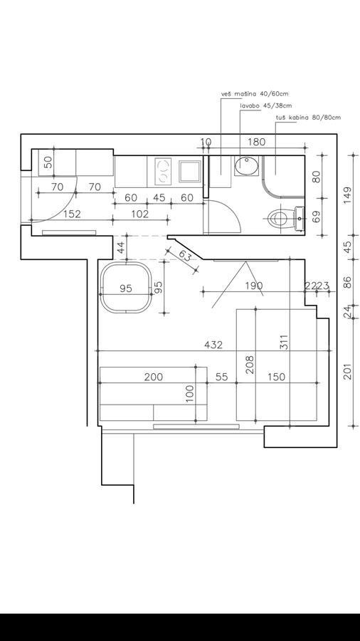 Apartment Centar Užice Dış mekan fotoğraf
